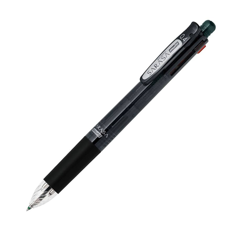 Amazon.co.jp: ゼブラ 多機能ペン 4色+シャープ サラサマルチ